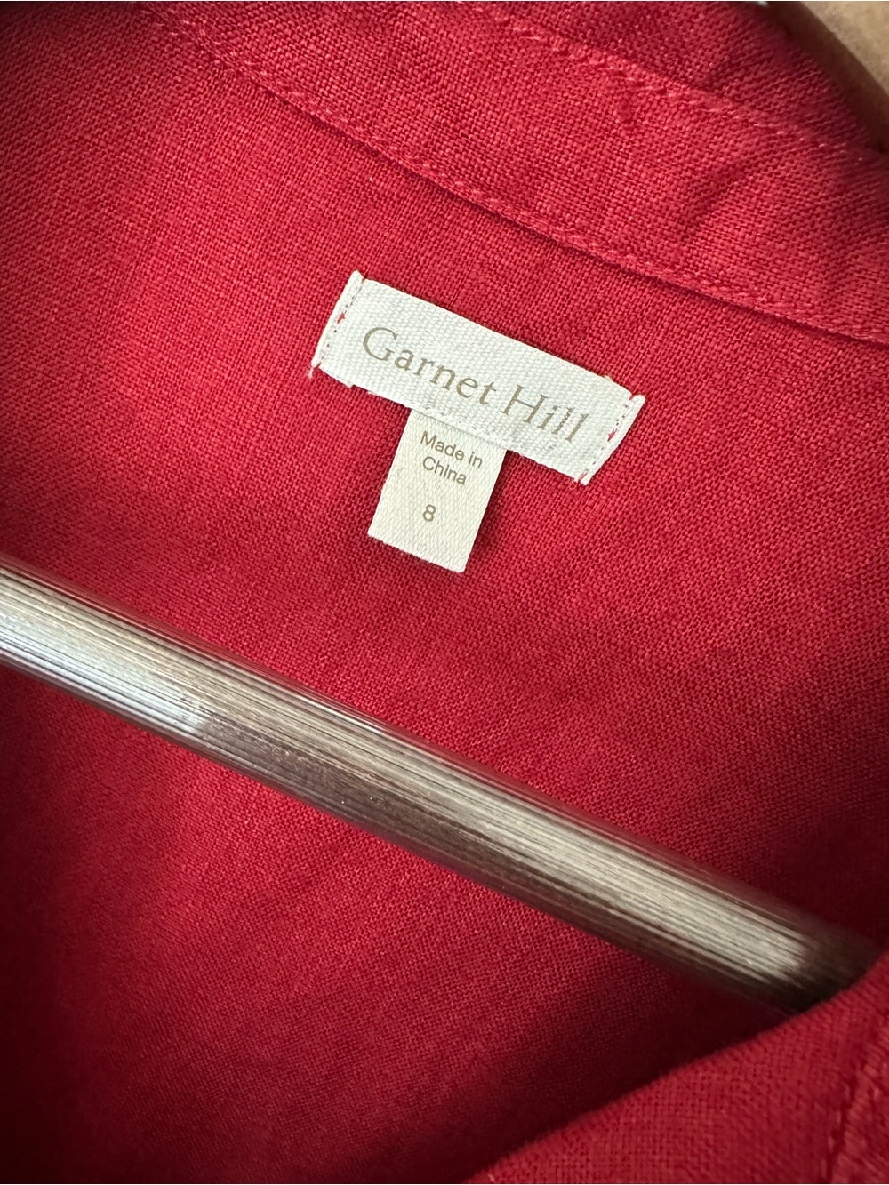 Garnet Hill Classic Linen Shirt Dress
Never Worn - Picture 3 of 6